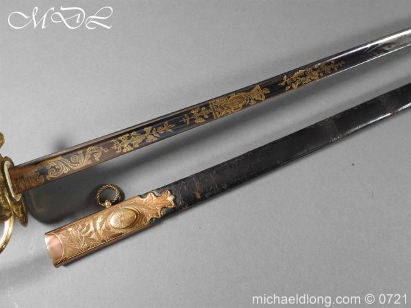 Officer’s 1796 Infantry Sword Blue and Gilt - Image 34