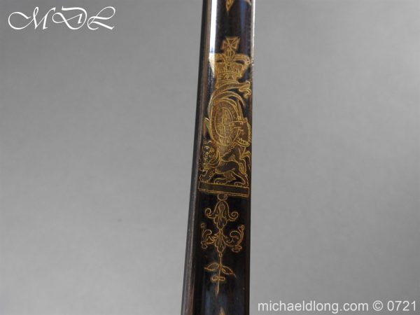 Officer’s 1796 Infantry Sword Blue and Gilt - Image 22