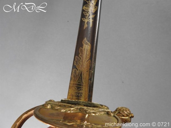 Officer’s 1796 Infantry Sword Blue and Gilt - Image 18