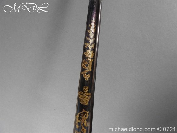 Officer’s 1796 Infantry Sword Blue and Gilt - Image 16