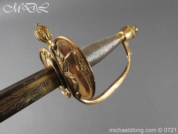 Officer’s 1796 Infantry Sword Blue and Gilt - Image 14