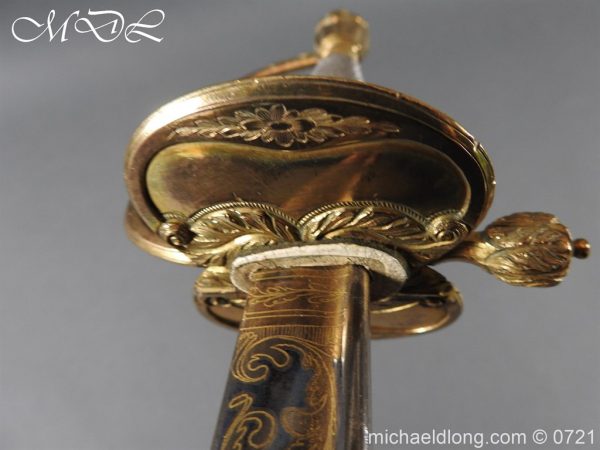 Officer’s 1796 Infantry Sword Blue and Gilt - Image 12