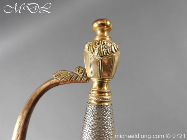 Officer’s 1796 Infantry Sword Blue and Gilt - Image 10