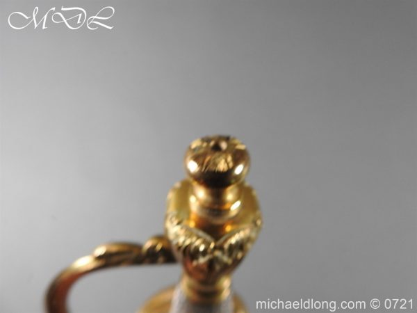 Officer’s 1796 Infantry Sword Blue and Gilt - Image 9