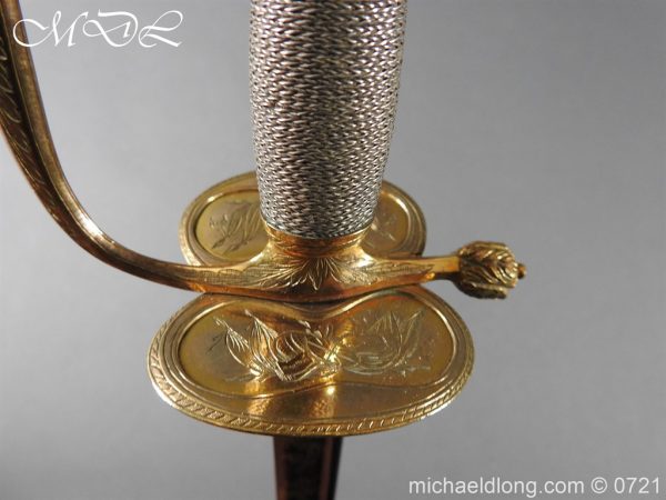 Officer’s 1796 Infantry Sword Blue and Gilt - Image 8