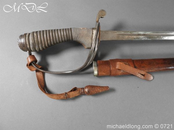 10th Hussars 1912 Officer’s Sword by Wilkinson - Ivor Cecil Tetley - Image 2