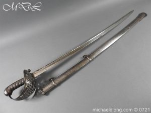 British Heavy Cavalry 1821 Officer’s Sword