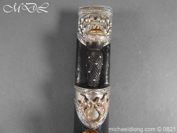 Victorian 93rd Sutherland Highlanders Regimental Dirk - Image 2