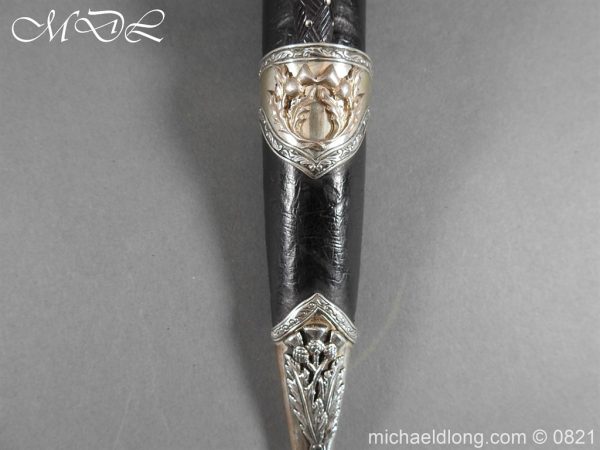 Victorian 93rd Sutherland Highlanders Regimental Dirk - Image 3