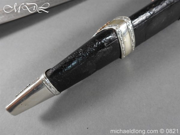Victorian 93rd Sutherland Highlanders Regimental Dirk - Image 7