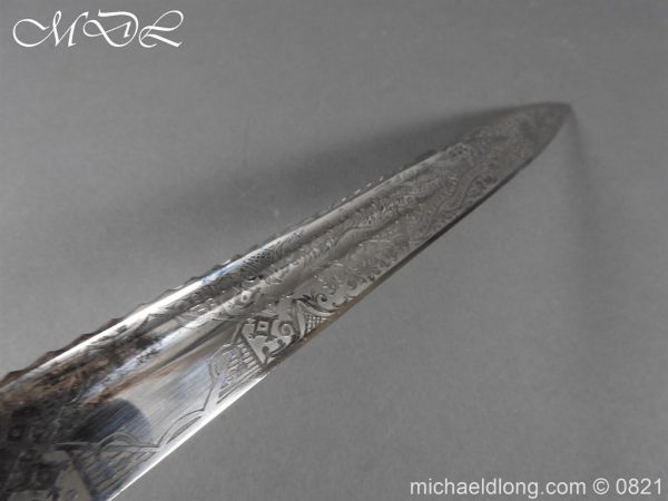 Victorian 93rd Sutherland Highlanders Regimental Dirk - Image 10