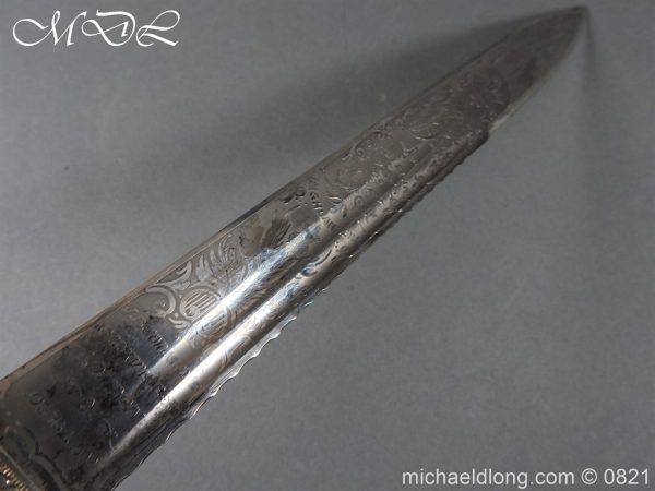 Victorian 93rd Sutherland Highlanders Regimental Dirk - Image 18