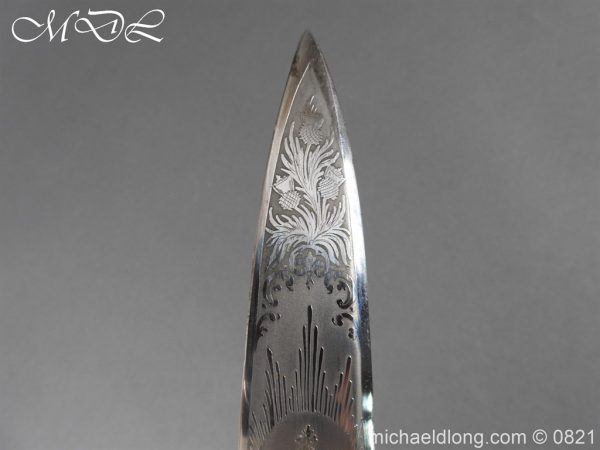 Victorian 93rd Sutherland Highlanders Regimental Dirk - Image 20
