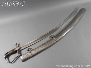 1796 Light Cavalry Officer’s Sword