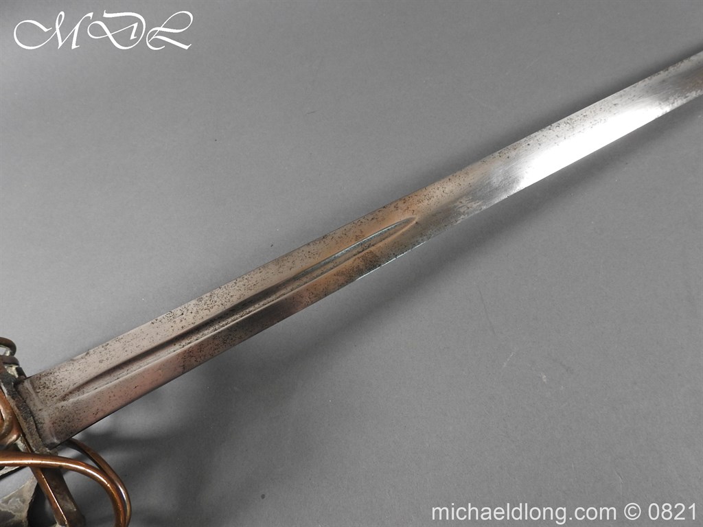 Scottish Officer's 1798 Pat Broad Sword - Image 3