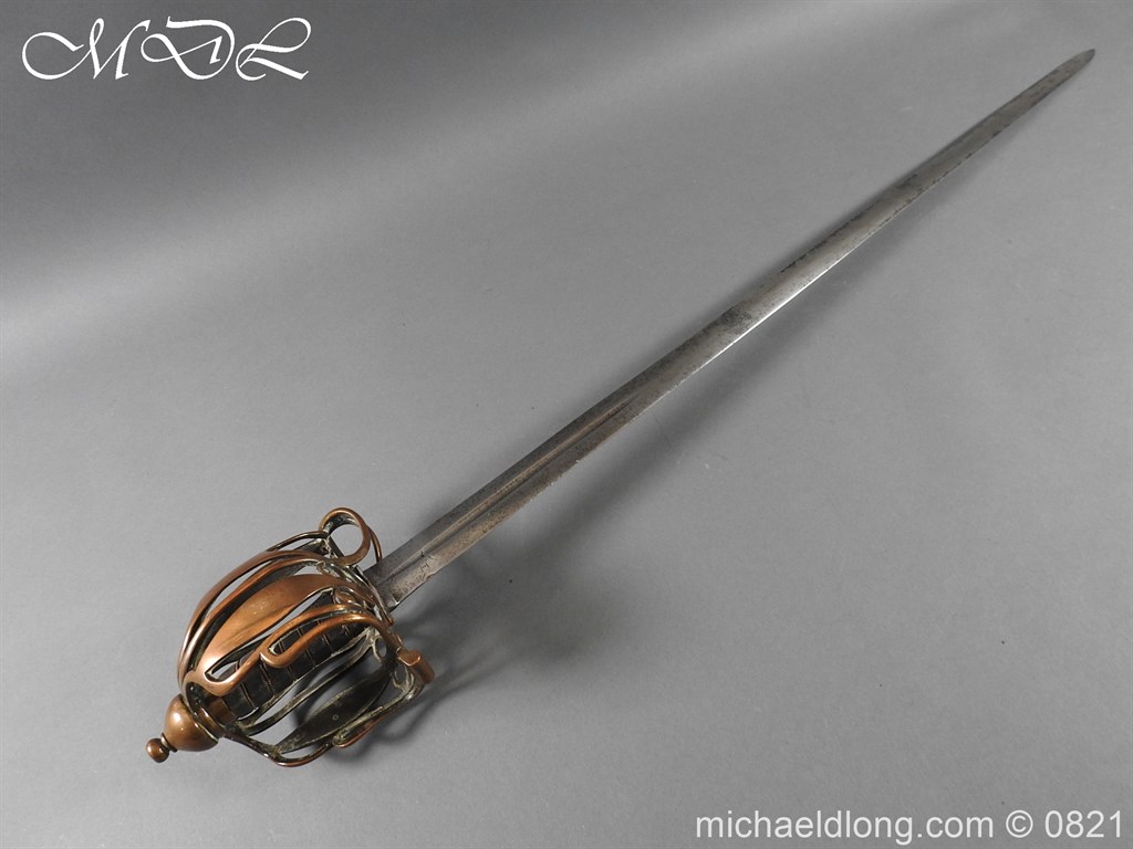Scottish Officer's 1798 Pat Broad Sword - Image 5