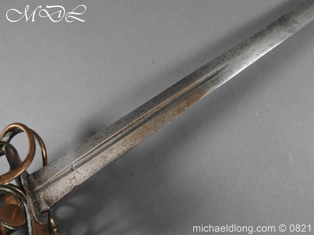 Scottish Officer's 1798 Pat Broad Sword - Image 7