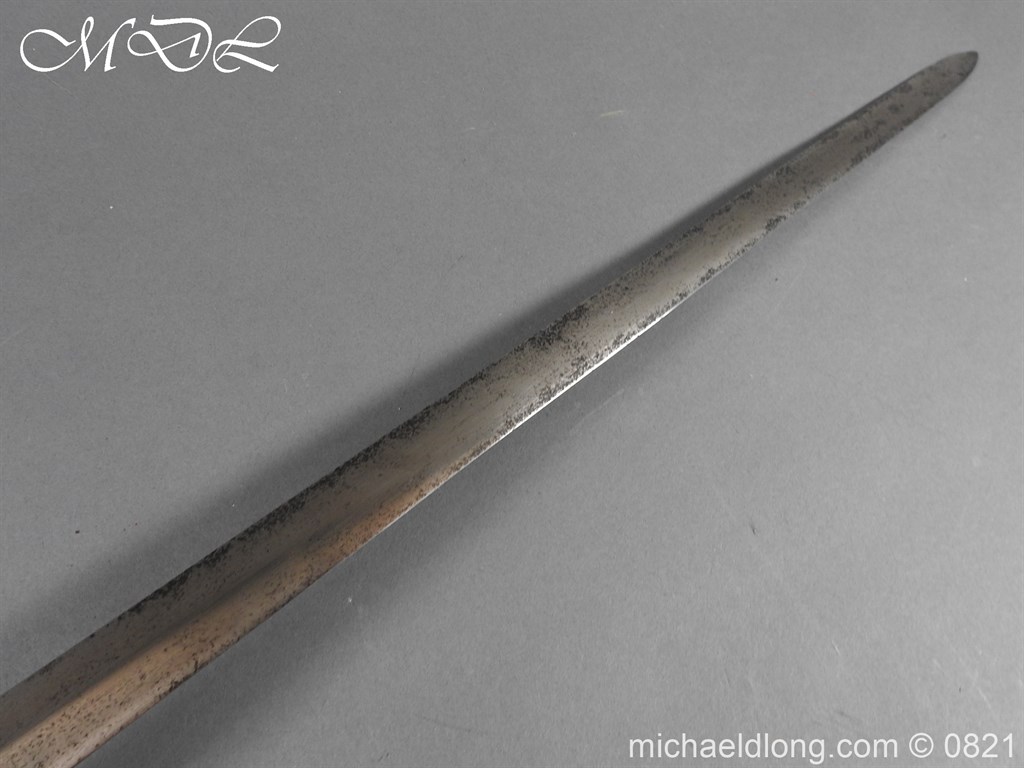 Scottish Officer's 1798 Pat Broad Sword - Image 8