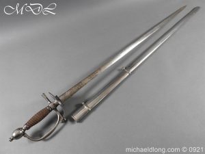 Heavy Cavalry Officer’s 1796 Dress Pattern Sword