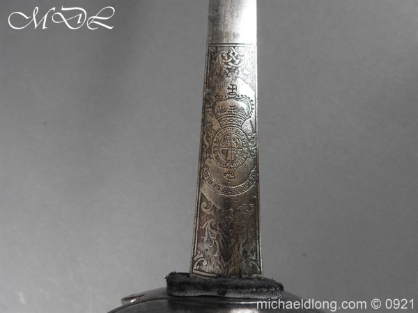 michaeldlong.com 21443 600x450 Heavy Cavalry Officer’s 1796 Dress Pattern Sword