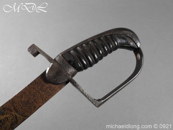 michaeldlong.com 21504 600x450 1796 British Officer’s Sword