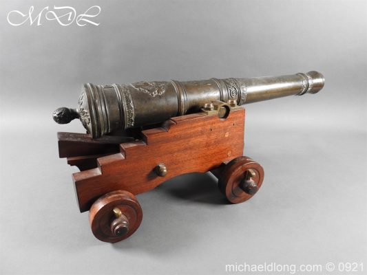 Spanish 18th Century Bronze Cannon