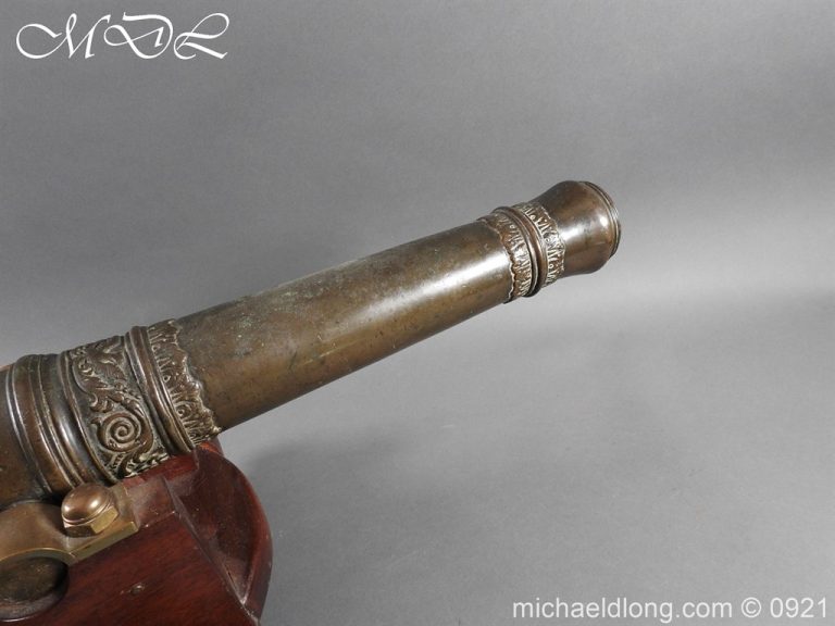 Spanish 18th Century Bronze Cannon Michael D Long Ltd Antique Arms