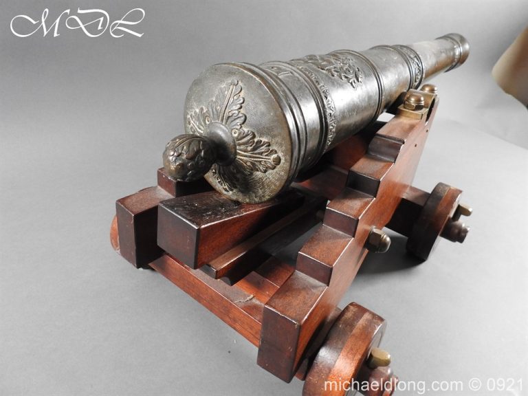 Spanish 18th Century Bronze Cannon Michael D Long Ltd Antique Arms
