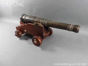 michaeldlong.com 21519 300x225 Spanish 18th Century Bronze Cannon