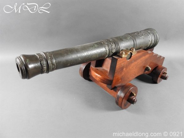 michaeldlong.com 21520 600x450 Spanish 18th Century Bronze Cannon