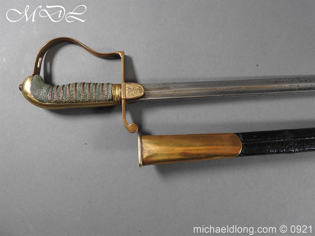 British Naval Dress Sword - Image 6