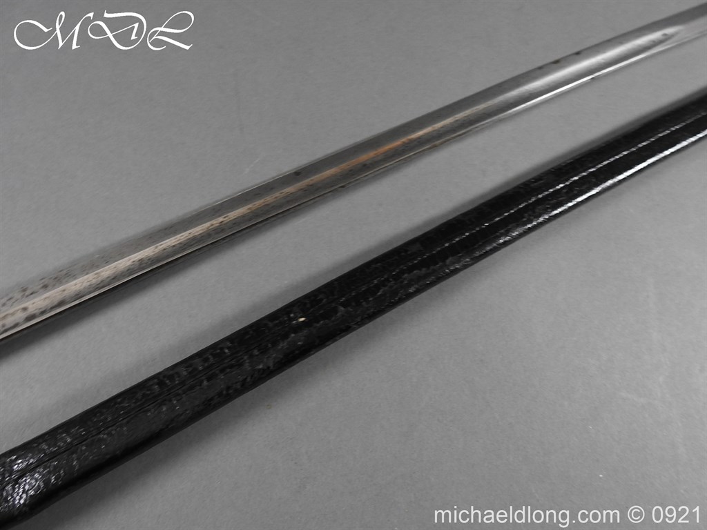 British Naval Dress Sword - Image 8