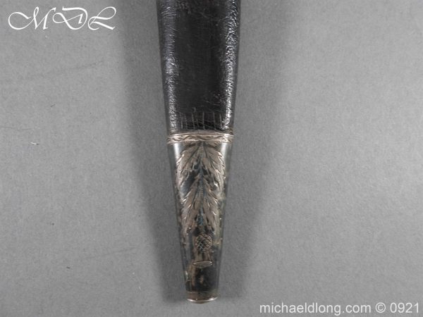 Scottish 19th century Dirk by Thomas Boog Edinburgh - Image 7