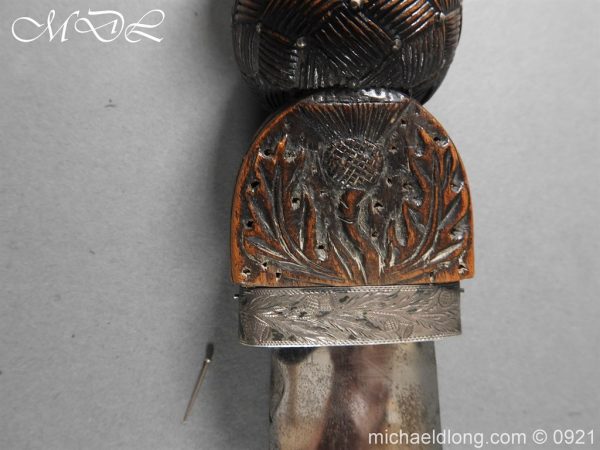 Scottish 19th century Dirk by Thomas Boog Edinburgh - Image 16