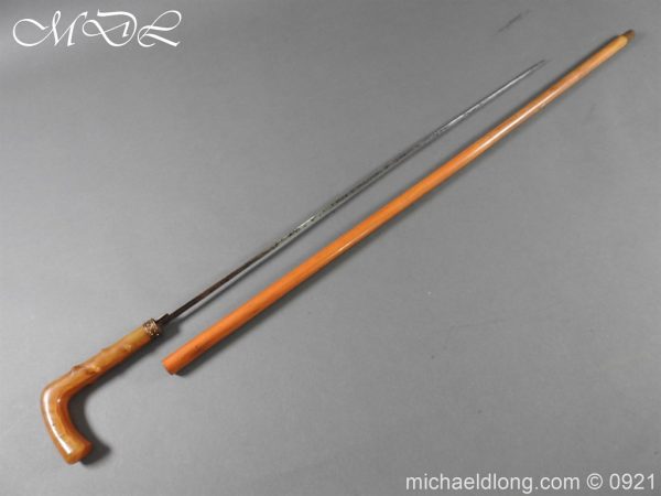 michaeldlong.com 22013 600x450 Georgian Sword Walking Cane