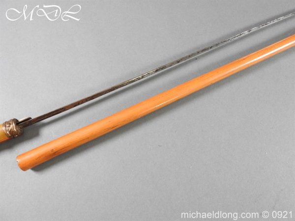 michaeldlong.com 22015 600x450 Georgian Sword Walking Cane