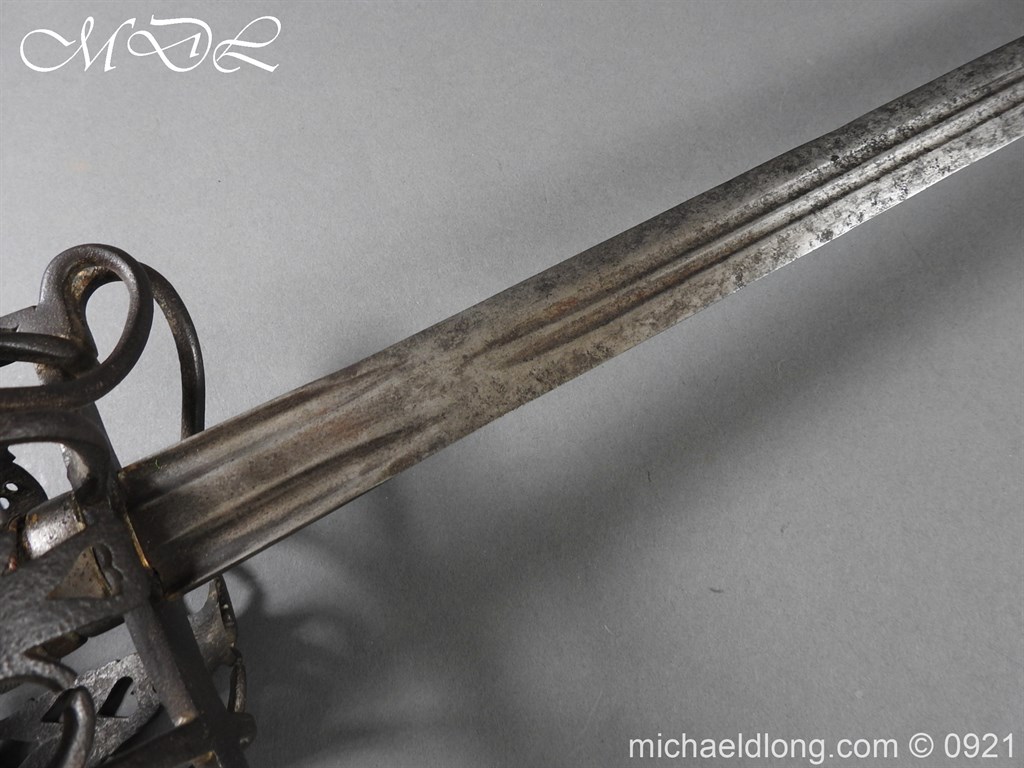 Scottish Military Basket Hilt Sword - Image 8