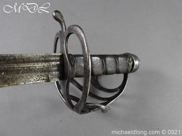 British Grenadier Hanger c 1740 - Image 15