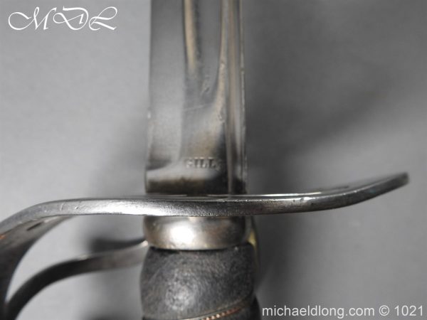 michaeldlong.com 22287 600x450 Heavy Cavalry 1788 Sword by Gill