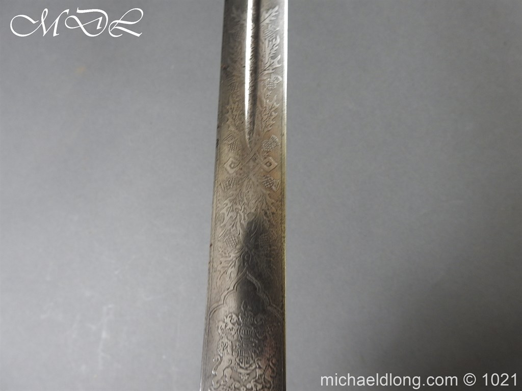 WW1 Gordon Highlanders Officer’s Sword by Wilkinson - Image 24