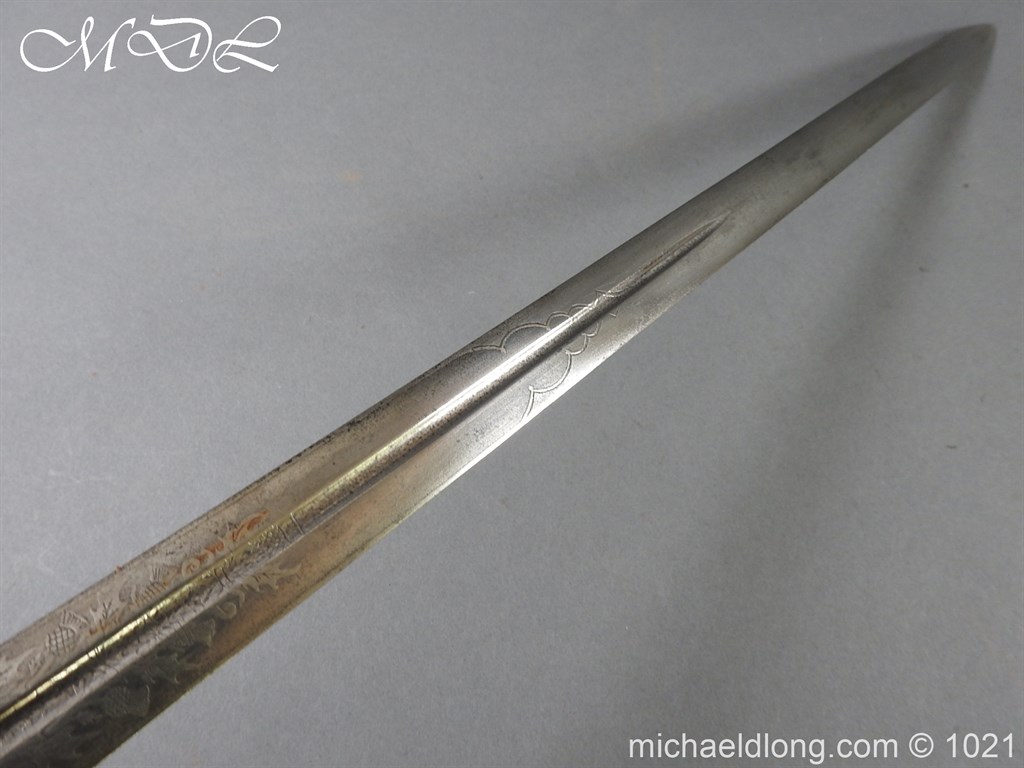 WW1 Gordon Highlanders Officer’s Sword by Wilkinson - Image 21