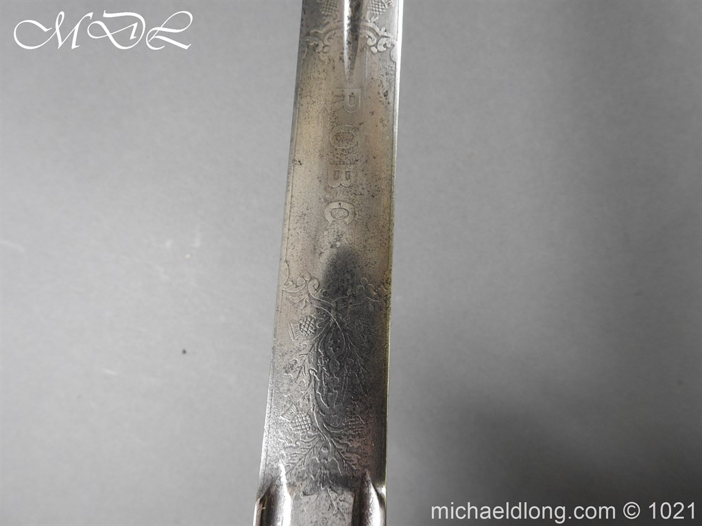 WW1 Gordon Highlanders Officer’s Sword by Wilkinson - Image 18