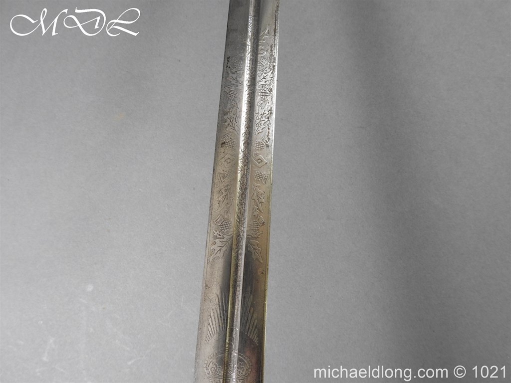 WW1 Gordon Highlanders Officer’s Sword by Wilkinson - Image 16