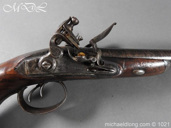 Double Barrel carriage Pistol by J Probin London - Image 3
