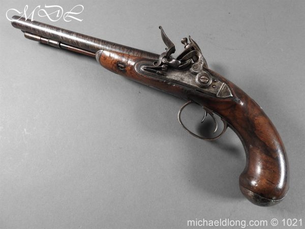 Double Barrel carriage Pistol by J Probin London - Image 5