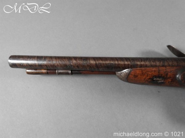 Double Barrel carriage Pistol by J Probin London - Image 8