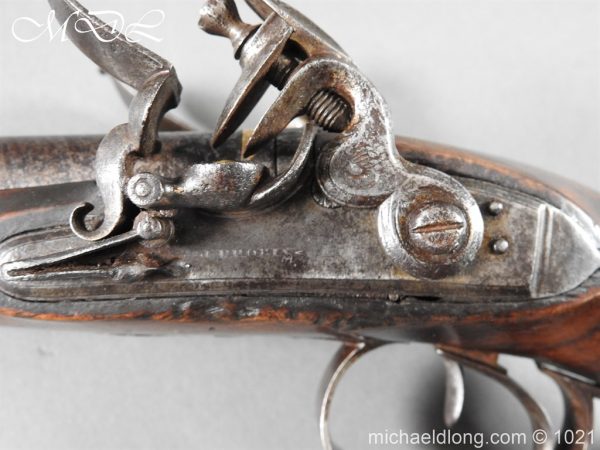 Double Barrel carriage Pistol by J Probin London - Image 9