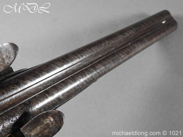 Double Barrel carriage Pistol by J Probin London - Image 13