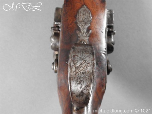 Double Barrel carriage Pistol by J Probin London - Image 16