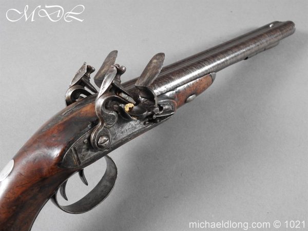 Double Barrel carriage Pistol by J Probin London - Image 14